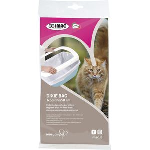 Imac kattenbakzak dixie voor kattenbak 54x42x25 cm (55X50 CM)