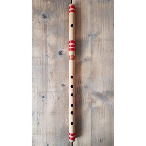 Indiase Bansuri Fluit (Medium C) - Bamboe - Prince Flutes -  Studenten Model van Hoge Kwaliteit
