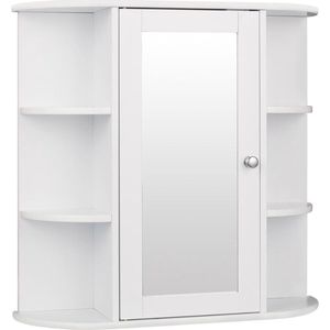 Badkamer Wandkast - Kast - Wandkast - Kast voor Badkamer - Hangend - Moderne look - Wit