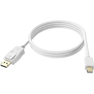 Vision TC 2MMDPDP 2m Mini DisplayPort DisplayPort Wit DisplayPort kabel