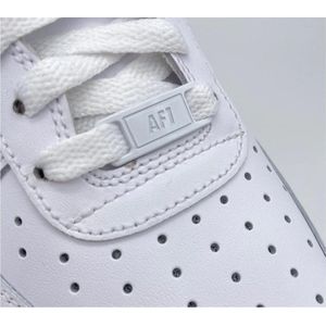 AF1 Sneaker tags Wit | Metaal | Schoenaccessoires - Schoenveters