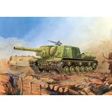 1:35 Zvezda 3532 ISU-152 Soviet Self-propelled Gun Plastic Modelbouwpakket