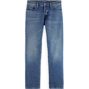 Scotch & Soda CORE THE ZEE STRAIGHT FIT JEANS BLUE MOVES Heren Jeans - Maat 33-34