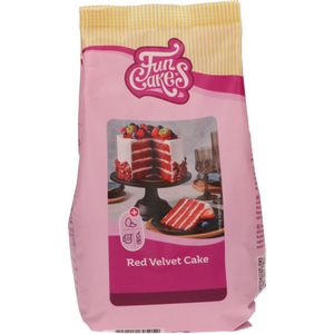 FunCakes Mix voor Red Velvet Cake - Bakmix - 500g