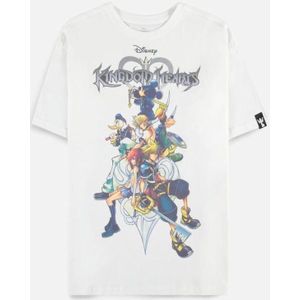 Disney Kingdom Hearts - Kingdom Family Dames T-shirt - L - Wit