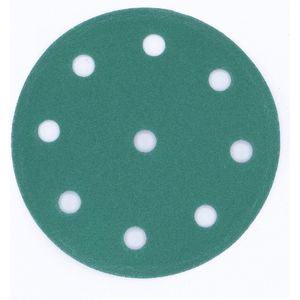Multiblade MB127 schuurschijf 125mm korrel 360  met 9 stofgaten (10 vellen)