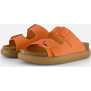 Scholl Noelle Chunky Sandalen oranje Suede - Dames - Maat 36