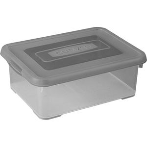 Handy Box 12l 40x29xh14cm Smokey Grijstransparant