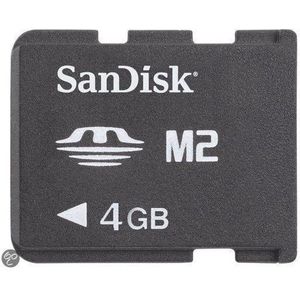 SanDisk Memorystick Micro M2 4GB - geheugenkaart