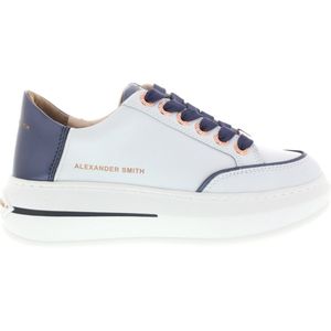 Dames Sneakers Alexander Smith Alexander Smith Lancaster White Blue Wit - Maat 37