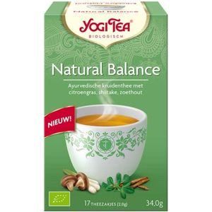 Yogi tea Natural Balance Biologisch 17 stuks