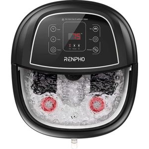 Elektrisch Massage Voetenbad - luxe voeten spa - Vibratie en Bubbel - Voetbad Massage