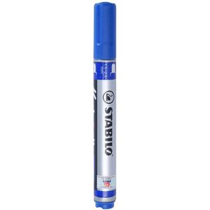 Stabilo Mark-4-All 651 marker, ronde punt blauw