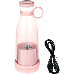 Mini Blender - Blender to go - Smoothie Maker - Draagbare Blender - Oplaadbare mini Blender - Portable Blender - Lichtgewicht - Blender draadloos - Blender - Blenders - Blender smoothie - Keukenmachines - Roze