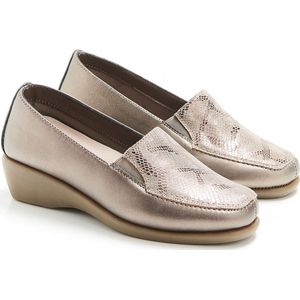 Damart - Soepele mocassins - Dames - Bronskleur - 39