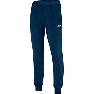 Jako Classico Polyester Trainingsbroek Senior  Trainingsbroek - Maat XL  - Unisex - blauw