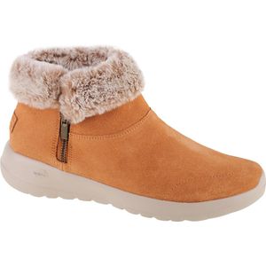 Skechers On The Go Joy-Savvy 144003-DKTP, Vrouwen, Bruin, Laarzen,Sneeuw laarzen, maat: 40