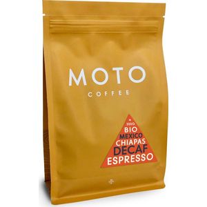 Moto Coffee Decaf Koffiebonen - 350 gram - biologisch