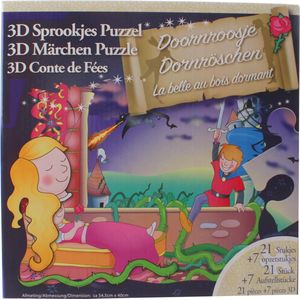 Jade 3d-puzzel Doornroosje 28 Stukjes