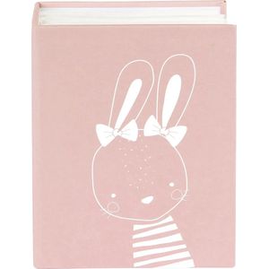 Goldbuch insteekalbum Polly & Eddy 100 foto's 10x15 cm konijn roze