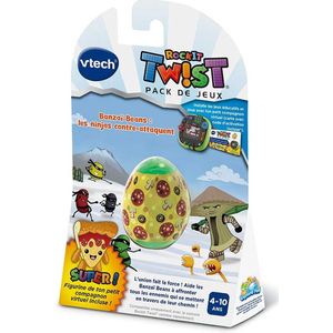 VTech - RockIt TWIST - Jeu Banzai Beans - Les ninjas contre-attaquent, jeu console éducative – Version FR