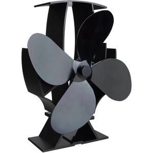 Kachelventilator Voor Houtkachel - Kachelventilator - Houtkachel Ventilator - Haardventilator - Kachel Accessoires - Must Have Om Energie Te Besparen