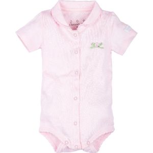 Claesen's® - Baby Onesie SS with Collar - Baby Pink - 100% Katoen