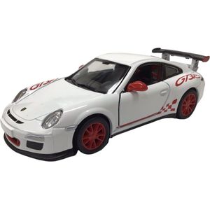 Kinsmart Schaalmodel Porsche 911 Gt3 Rs 11 Cm Alu 1:36 Wit