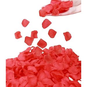 Rozenbladen 100 stuks - Liefde - Rozenblaadjes - aanzoek - Feestversiering – Rood - Cadeau - Feest - bruiloft _ verlovingsfeest -Valentijn - Valentijnversiering - Valentijnsdag