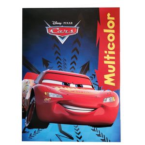 Disney Pixar Cars - Kleurboek - 17 kleurplaten - 17 voorbeelden in kleur - kleuren - knutselen - verjaardag kado - cadeau