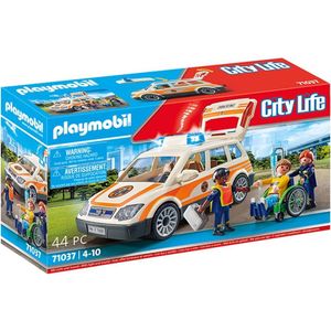 PLAYMOBIL City Life De auto van de noodarts - 71037
