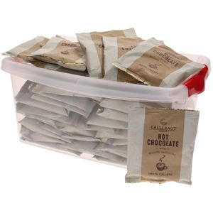 Callebaut Hot Chocolate witte chocolade callets - 40 stuks