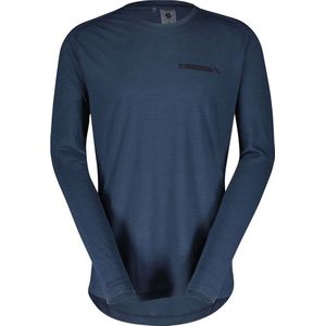 Scott Defined Merino Lange Mouwenshirt Blauw XL Man