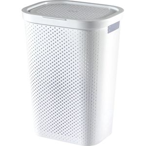 Curver Infinity Dots Wasmand - 60 l - Wit