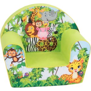Kinderstoel Jungle - Kinderbank - speelgoed 1 jaar - Kinderzetel - Peuterstoel - Kindersofa - Kinderfauteuil - Gomoor