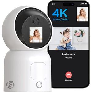 Equivera Honden Camera - Beveilingingscamera - Huisdiercamera - WiFi - Petcam - Eenvoudige Installatie - Indoor Camera