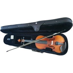 Scarlatti OVB-310E-2 4/4 All Solid viool set met carbon strijkstok en koffer