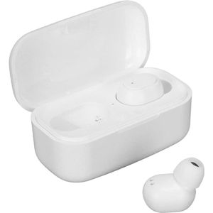 Instant Voice Taalvertaler Oordopjes met Bluetooth - Ondersteunt 84 Talen - Ruisonderdrukking - Bidirection Simultane Vertaling voor Muziekbellen (Wit)