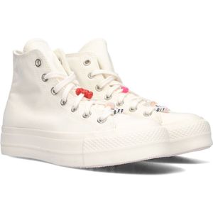 Converse Ctas Lift Hi Hoge sneakers - Dames - Ecru - Maat 37,5