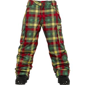 Burton Exile Cargo jongens snowboard broek Rasta Maat XL (164/176)