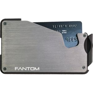 Fantom Wallet - Fantom S - regular (zonder coinholder) - 4-7cc slimwallet - unisex - zilver