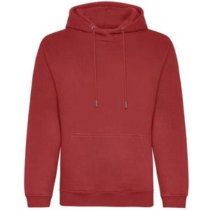 Just Hoods - Organic Hoodie - Rood - Gerecyclede Materialen - XXL