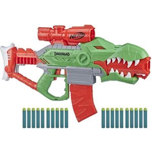 NERF Dinosquad Rex Rampage - Blaster | Gemotoriseerde vuuractie | Leeftijd: 8+ | Aantal spelers: 1+