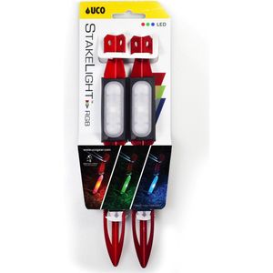UCO stakelight - tentharing met LED RGB - rood