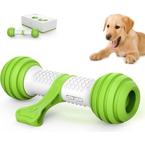 Petgeek Playbone - Honden Speelgoed Interactief - Intelligentie - Wit Groen