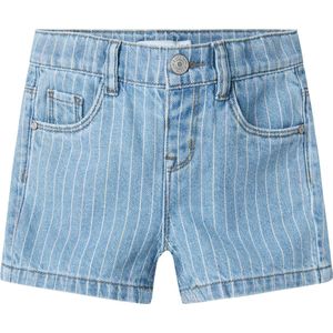 NAME IT - NMFMACIE STRIPE DNM SHORTS 4008-NM D - Meisjes - Bermuda shorts-116
