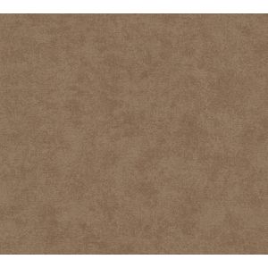 LICHT GESTRUCTUREERD BEHANG | Basic - Bruin - A.S. Création French Affair