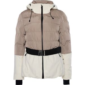 Falcon Abigail Ski Jacket - Wintersportjas Voor Dames - Bruin/Beige - L