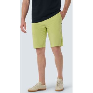 No Excess Mannen Vrijetijds Short Met Stretch En Elastieken Band Limoen XL