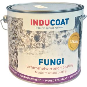 Inducoat Fungi Indoor schimmelwerende muurverf mat wit (5ltr)